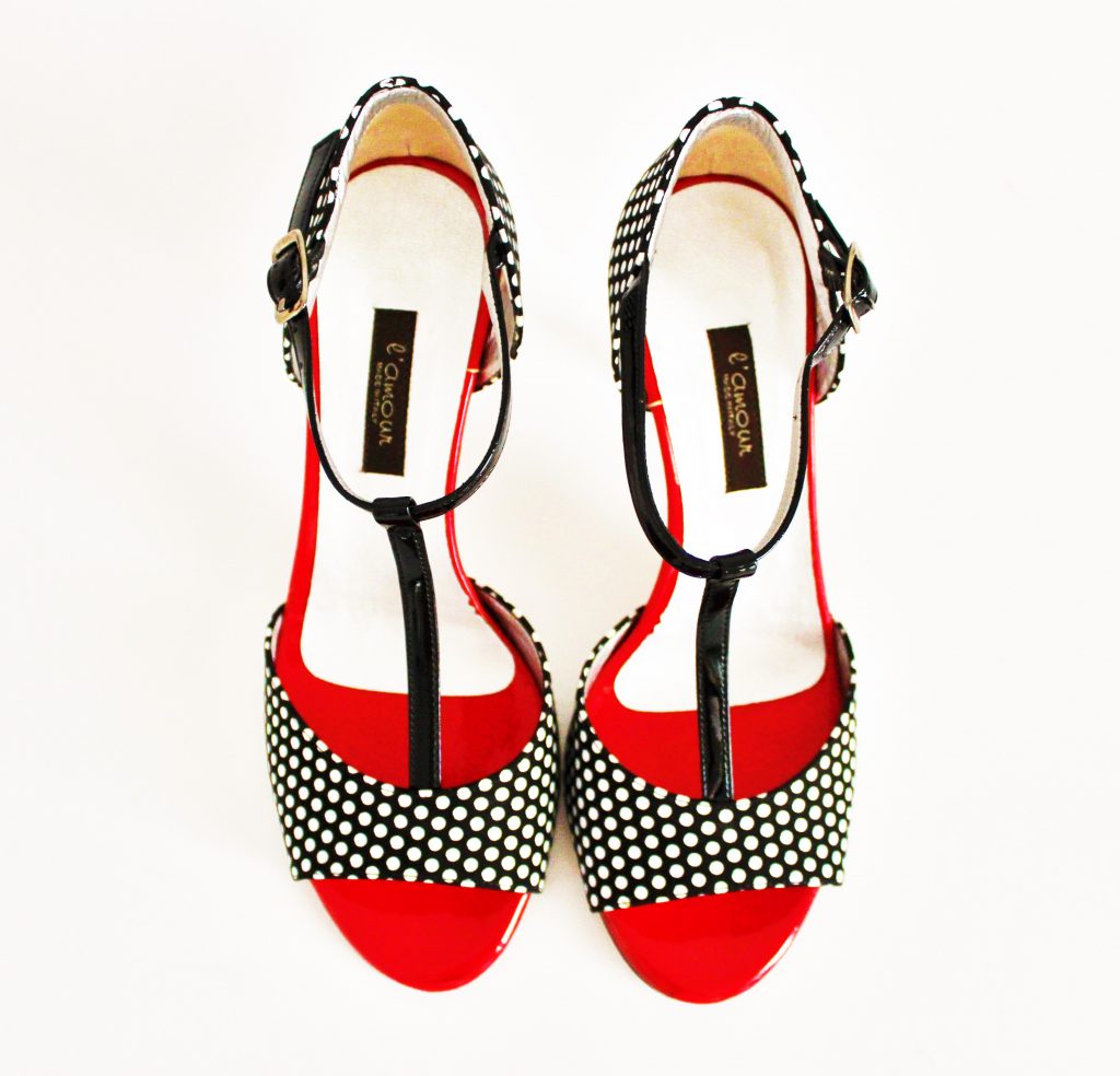 scarpe-pois, scarpe, l'amour