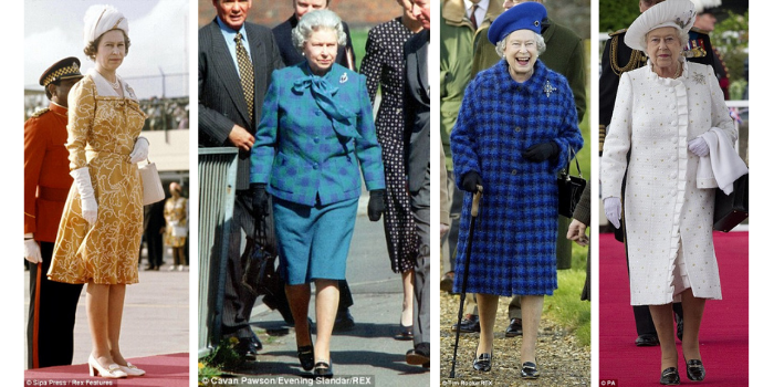 Le scarpe della regina Elisabetta: oltre 50 anni di stile