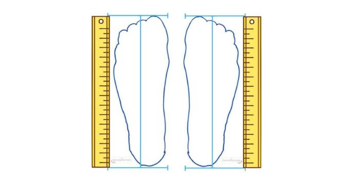 Come misurare i piedi e scegliere la taglia giusta